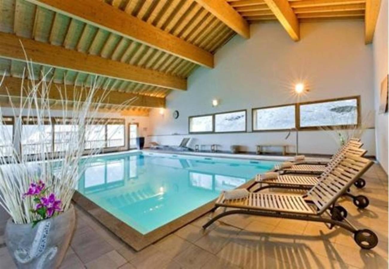 Appartements 3 Vallees, Piscine Et Sauna Orelle Ngoại thất bức ảnh