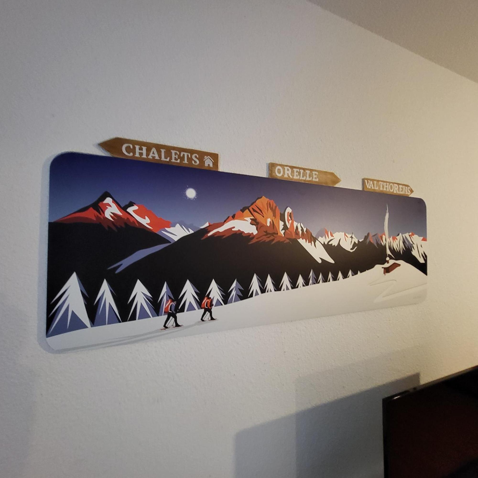 Appartements 3 Vallees, Piscine Et Sauna Orelle Phòng bức ảnh